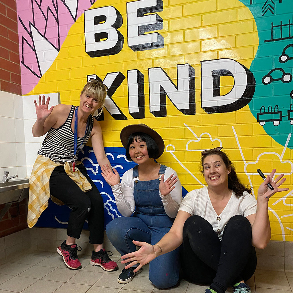 Griffith Public School Murals -