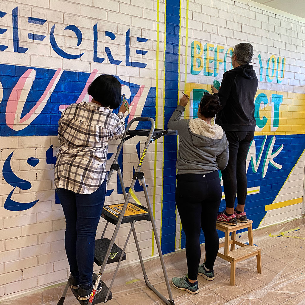 Griffith Public School Murals -