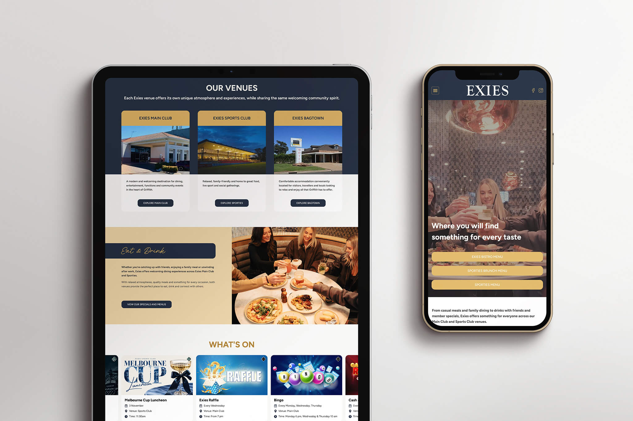 Griffith Exies Club -
